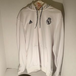 Real Madrid 2018/19 Adidas Men’s L Full Zip Hoodie